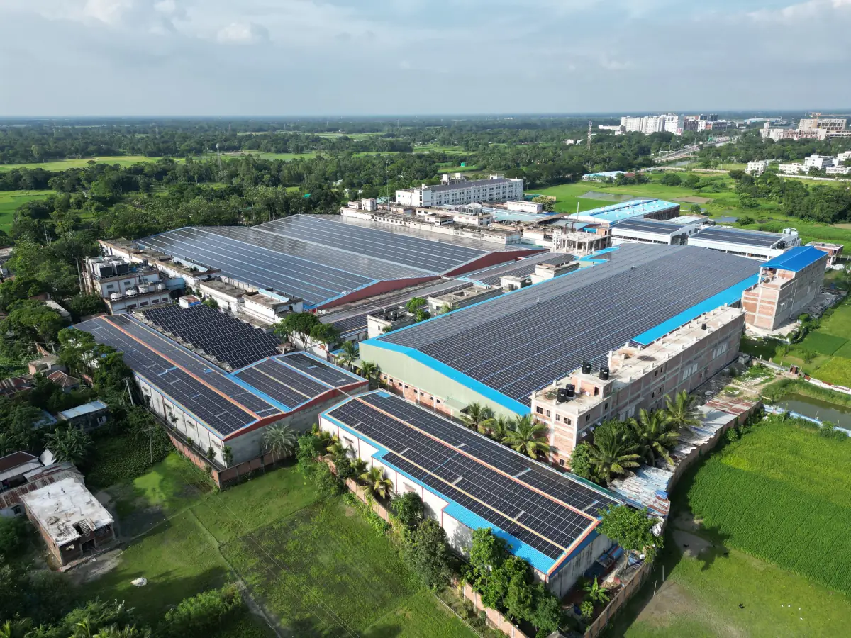 Rising Industries Ltd. — 3.0 MWp rooftop solar installation